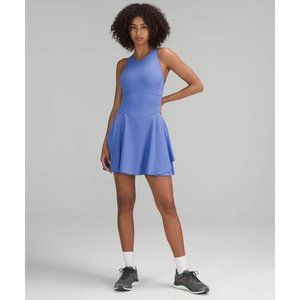 Lululemon Everlux Court Crusher Wild Indigo Tennis Dress Sz 2